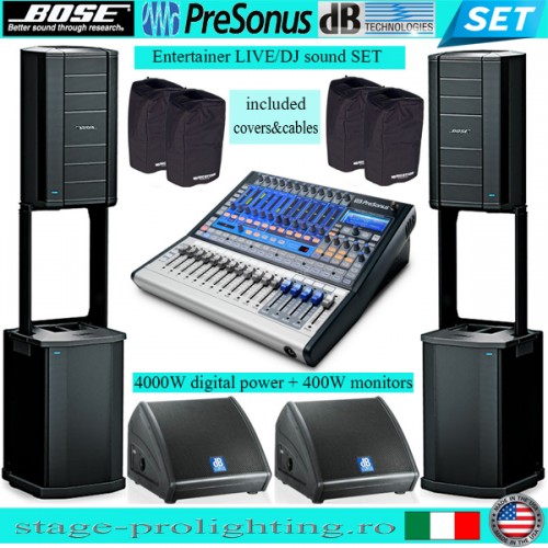 Entertainer LIVE/DJ sound System SET Entertainer LIVE/DJ sound System SET